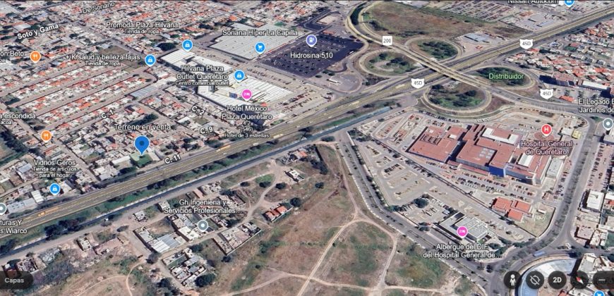 Terreno En Venta Cerca Hospital General Queretaro