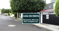 Casa En Renta En Misión Santa Sofía Corregidora Querétaro