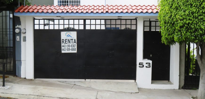 Casa En Renta En Misión Santa Sofía Corregidora Querétaro