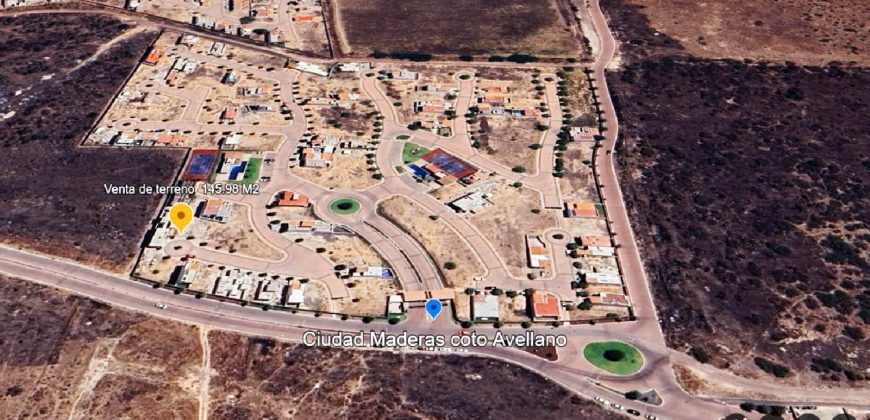 Terreno En Venta Ciudad Maderas El Marqués Querétaro