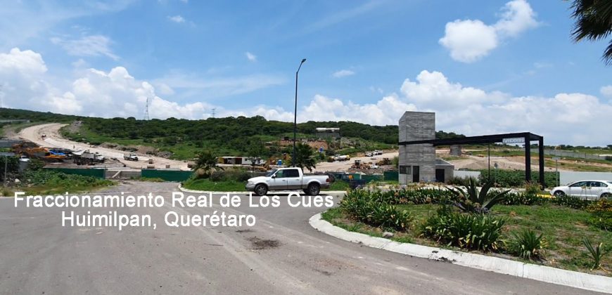 Terreno En Venta En Fracc. Real De Los Cues Querétaro