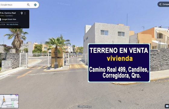 Terreno en venta Candiles Corregidora Querétaro