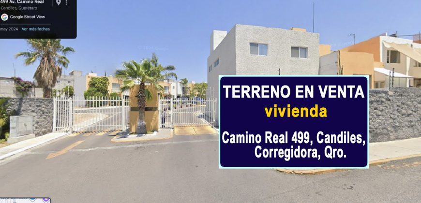 Terreno en venta Candiles Corregidora Querétaro