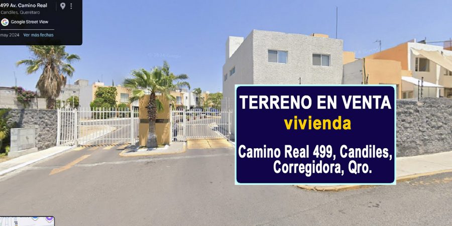 Terreno en venta Candiles Corregidora Querétaro
