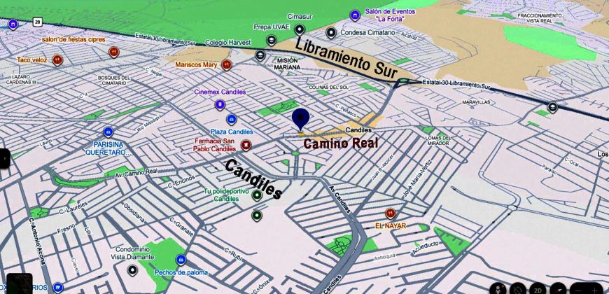 Terreno en venta Candiles Corregidora Querétaro