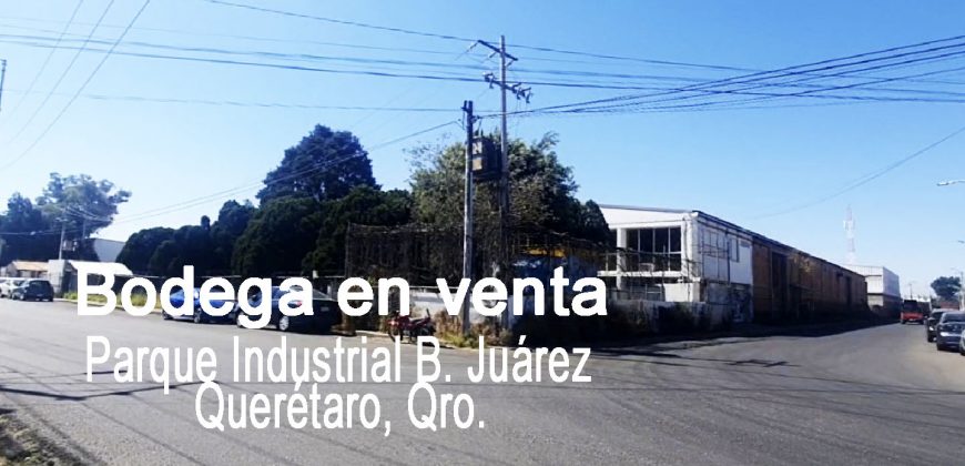 Nave Industrial En Venta En Parque Industrial Benito Juárez Querétaro