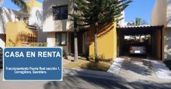 Casa En Renta En Puerta Real Corregidora Querétaro
