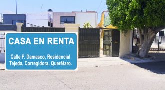 Casa En Renta En Tejeda Querétaro